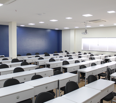 Conforto acústico e funcionalidade são as marcas das novas salas de aula do iCEV