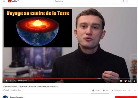 Da sala de aula para o YouTube, canais científicos viram mania na França