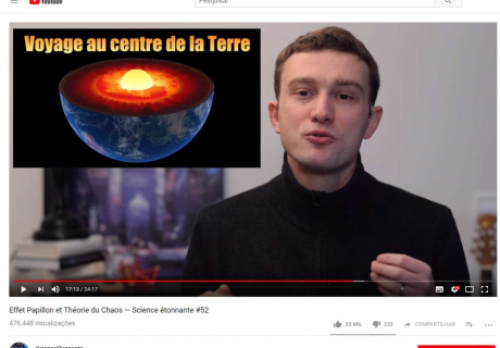 Da sala de aula para o YouTube, canais científicos viram mania na França