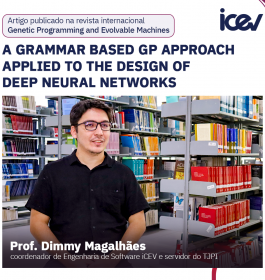 Pesquisa do professor Dimmy Magalhães sobre Inteligência Artificial foi publicada em revista internacional