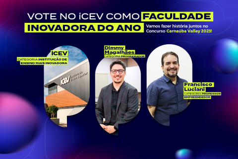 iCEV concorre em três categorias no Prêmio Carnaúba Valley 2023