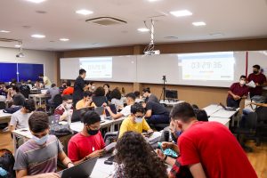 Maratona reuniu estudantes de todos os períodos do curso de Engenharia de Software